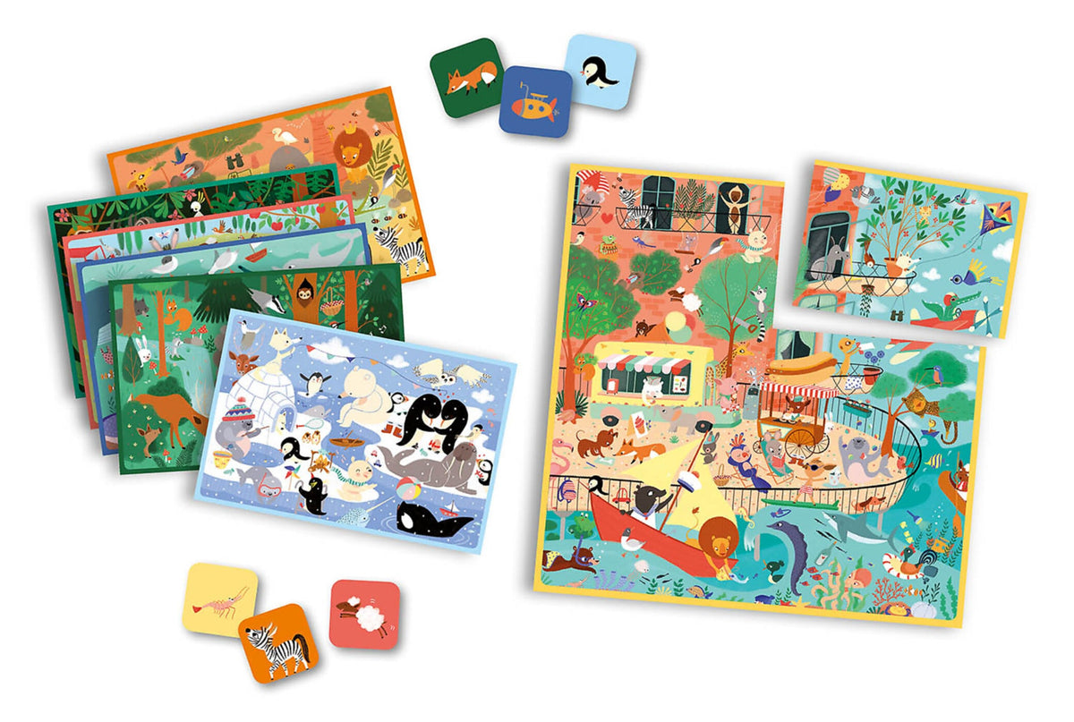 P’tit jeu – Cherche et trouve – Les animaux AUZOU