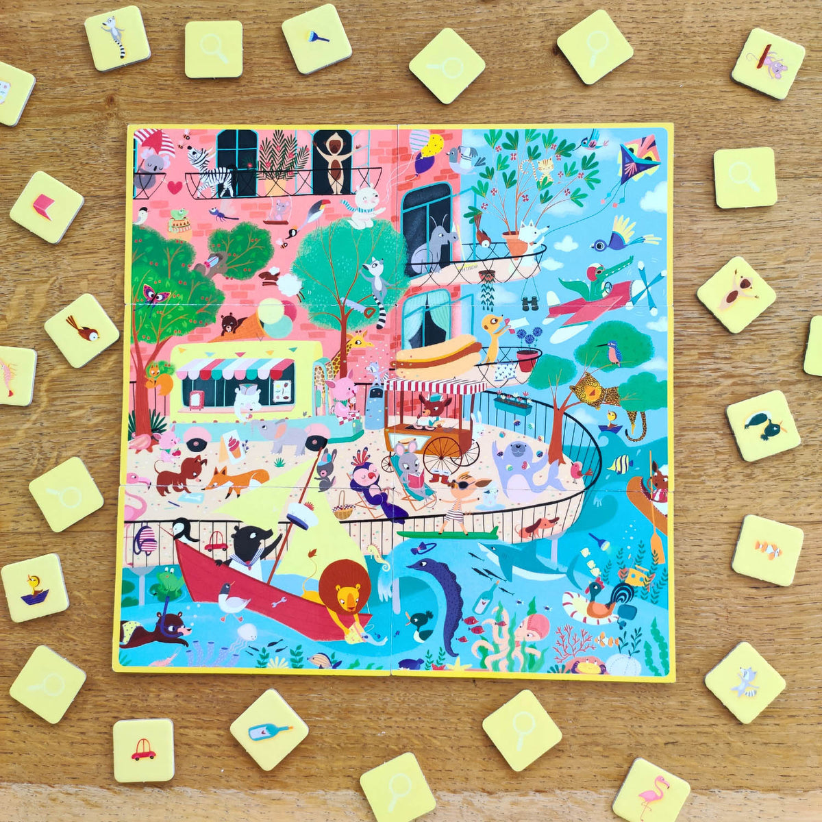 P’tit jeu – Cherche et trouve – Les animaux AUZOU