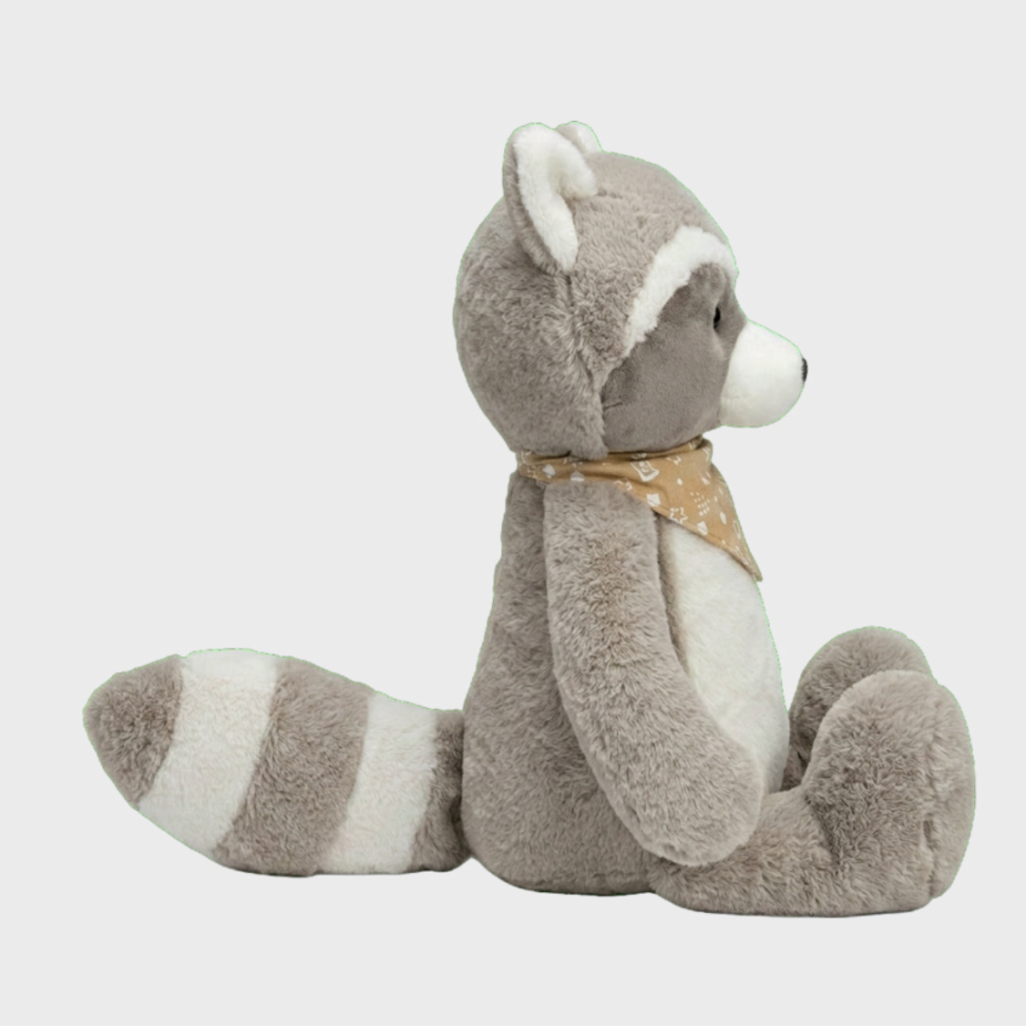 La peluche Raku 25 cm Noukie's est un adorable raton laveur qui accompagne bébé dès la naissance. Avec sa fourrure ultra douce, sa grande queue moelleuse, ses petites oreilles rondes et son bandana coloré, elle offre réconfort, sécurité et tendres câlins au quotidien. Peluche Raku 25 cm Noukie's dès la naissance, un adorable raton laveur ultra doux qui accompagne bébé avec tendresse, réconfort et douceur.