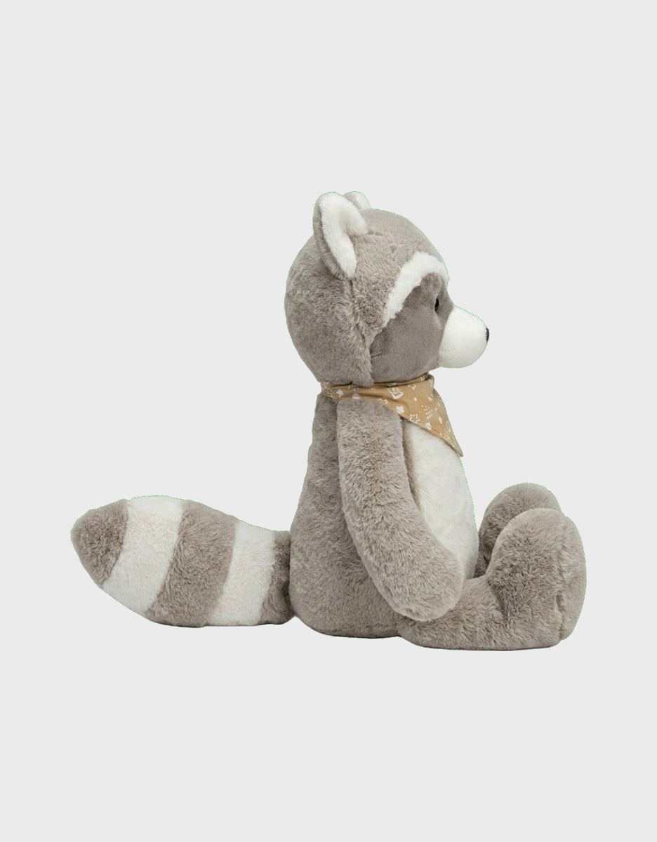 Peluche raton laveur Raku 60 cm – Noukie's – Grande peluche XXL dès la naissance 🦝🤎 NOUKIES