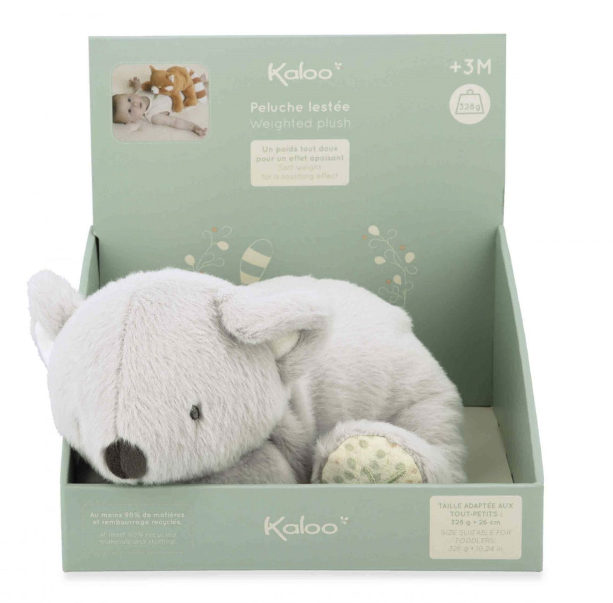 Peluche lestée bébé Koala – 26 cm