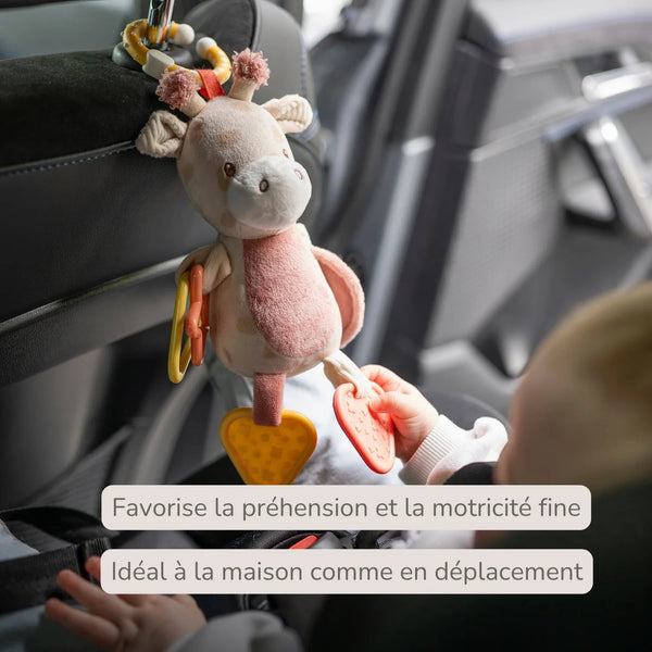 Peluche d'activités Gina la Girafe 20 cm – Nattou 🦒 NATTOU