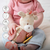 Peluche d'activités Gina la Girafe 20 cm – Nattou 🦒 NATTOU