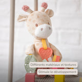 Peluche d'activités Gina la Girafe 30 cm – Nattou 🦒 NATTOU