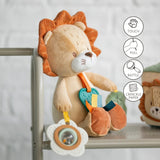 Peluche d'activités Léon le Lion 30 cm – Nattou 🦁 NATTOU