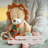 Peluche d'activités Léon le Lion 30 cm – Nattou 🦁 NATTOU
