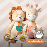Peluche d'activités Léon le Lion 30 cm – Nattou 🦁 NATTOU