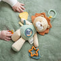 Peluche d'activités Léon le Lion 25 cm – Nattou – Dès la naissance 🦁 NATTOU