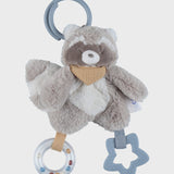 Peluche d'activités nomade Raku le Raton Laveur – Noukie's – Dès 3 mois NOUKIES