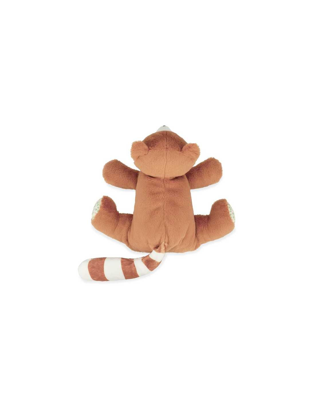 Peluche lestée bébé 26 cm dès 3 mois. Compagnon apaisant pour le rituel du coucher et le sommeil.