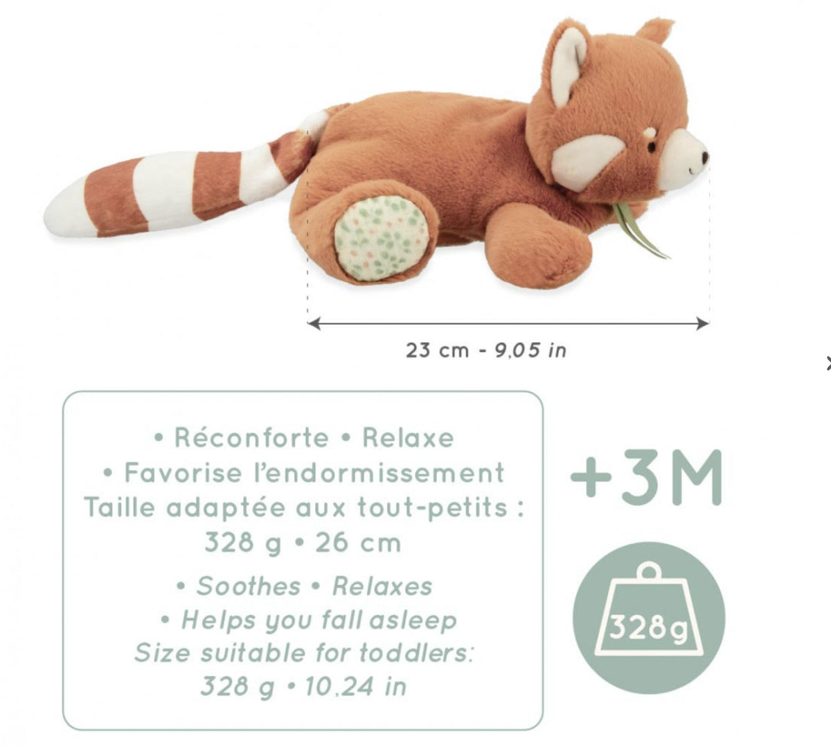 doudou lesté 3 mois apaisant POUR bébé