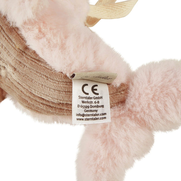 Peluche musicale Baleine – Rose poudré – 18 cm STERNTALER