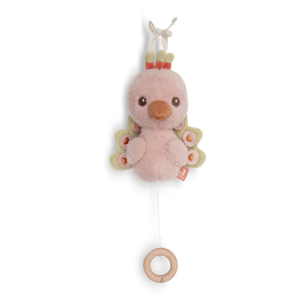 Peluche musicale Peacock Pavie – Berceuse de Brahms – Jollein JOLLEIN