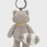 Peluche musicale Raku nomade 20 cm Noukie's avec Berceuse de Brahms, idéale dès la naissance pour apaiser bébé à la maison comme en déplacement.