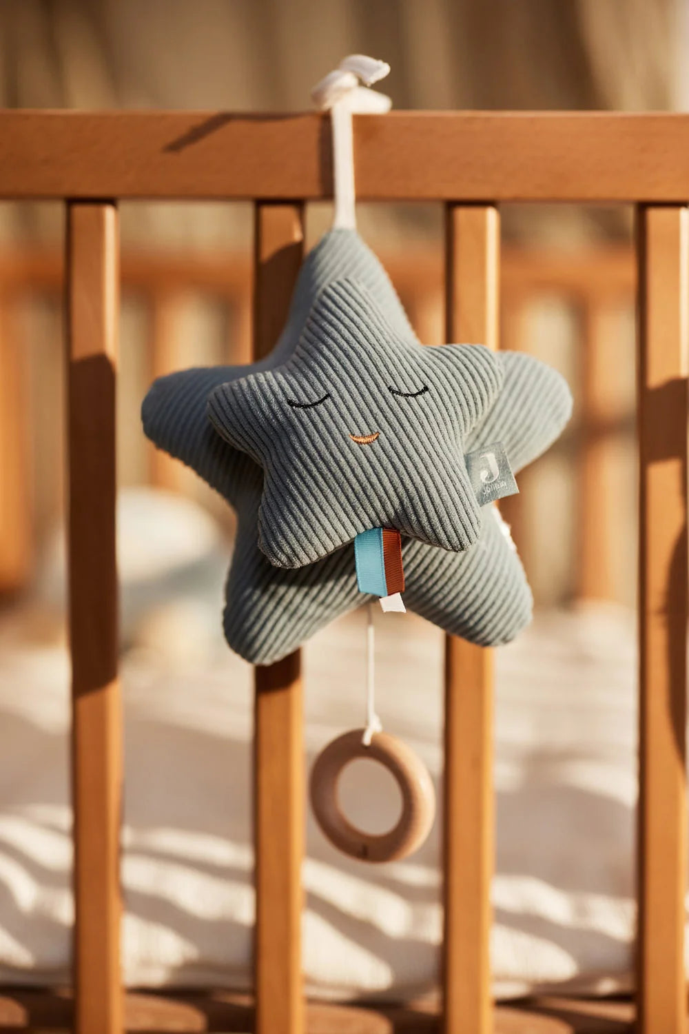 Peluche musicale étoile Star Sea Green – Jollein ⭐ JOLLEIN