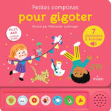Livre sonore « Petites comptines pour gigoter » – Dès 1 an MILAN