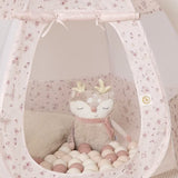 Balles pour piscine à balles bébé – Dreamy Flowers – 100 balles roses BIECO