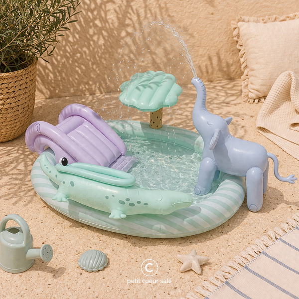 Piscine de Jeu Safari Multicolore Swim Essentials