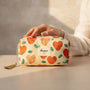 Pochette trousse « Amour » – Cœurs colorés – 16 x 9 x 9 cm COSMOS