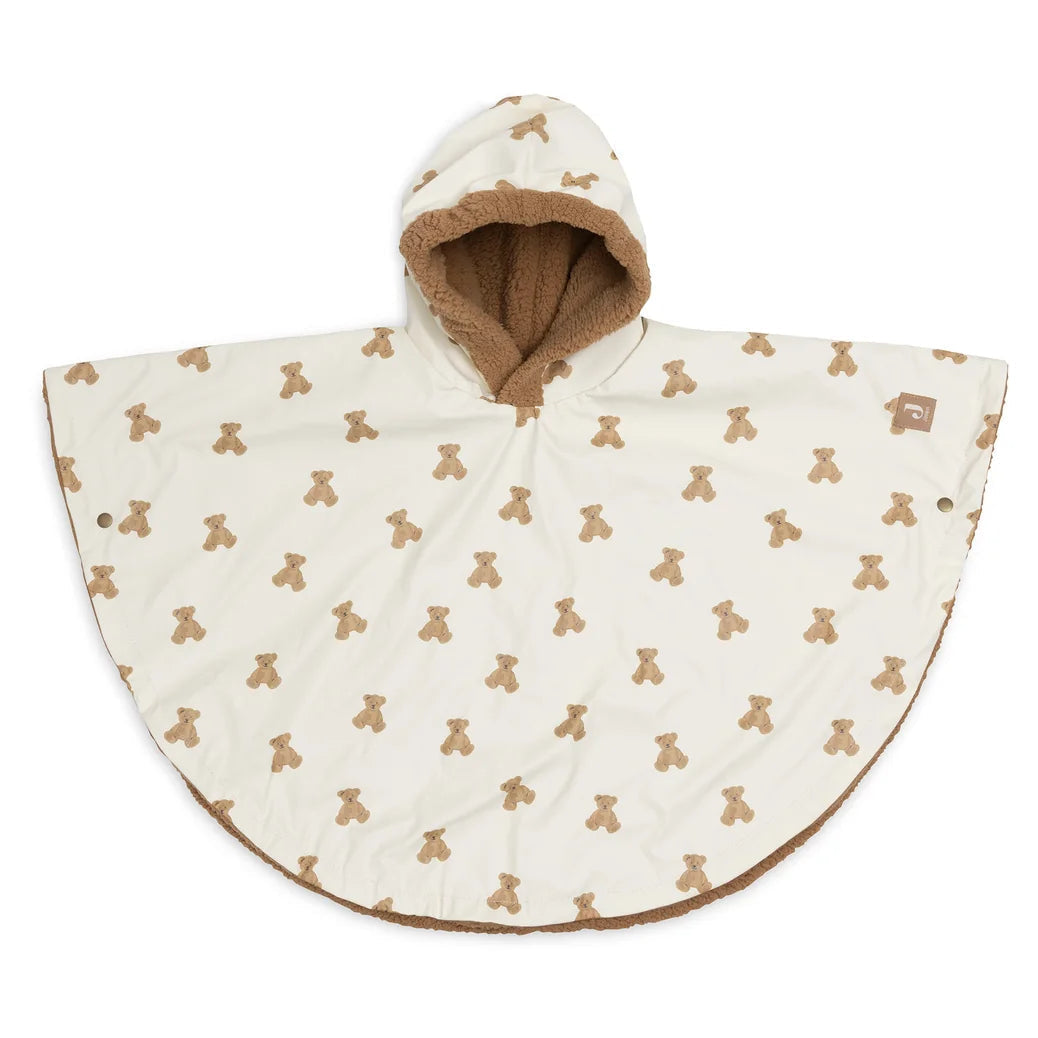 Poncho déperlant Mini Teddy Bear – Doublure Teddy Fleece – 12/36 mois JOLLEIN