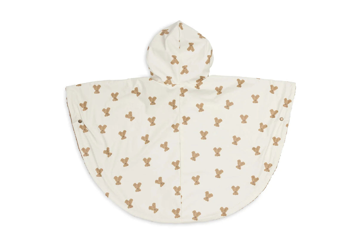 Poncho déperlant Mini Teddy Bear – Doublure Teddy Fleece – 12/36 mois JOLLEIN