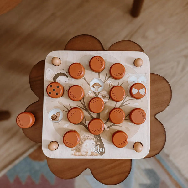 Pop & Peek – Jeu de mémoire en bois « Forêt enchantée » | Mrs Ertha MRS ERTHA