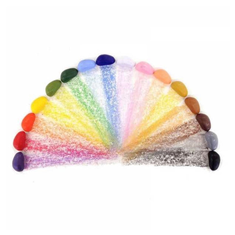 CRAYONS DE CIRE couleurs 1 sac de coton (dès 3 ans)