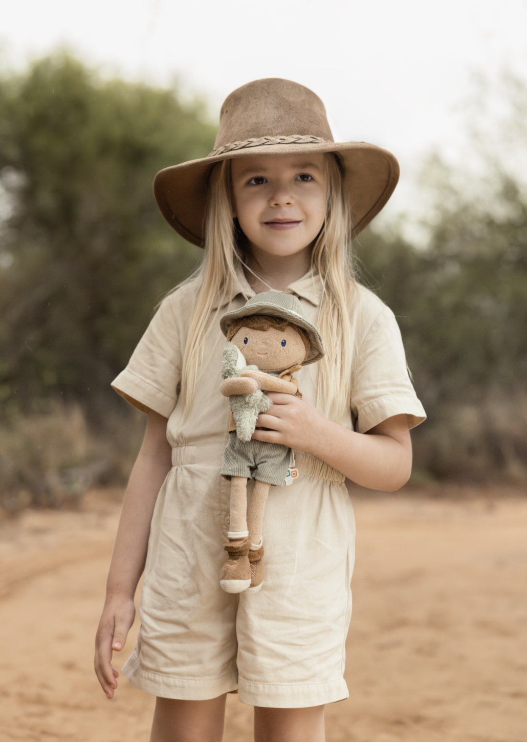 Poupée Jim Safari Ranger – doudou explorateur dès 12 mois