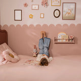 poupée en tissu 35 cm rosa souple bébé 12 mois, une poupée câlin enfant 1 an