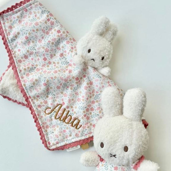 Doudou carré Miffy - Lucky Blossom LITTLE DUTCH
