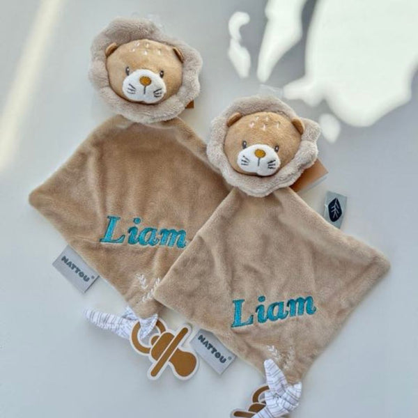 Petit Doudou Lion FLO, ERNEST & OLI NATTOU