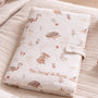 Protège-carnet bébé finition couture coton
