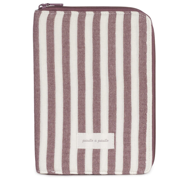 Protège-carnet de santé bébé Cherry Rayé – Pasito a Pasito PASITO A PASITO