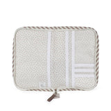 Protège-carnet de santé bébé Praliné Rayures Moka – Walking Mum walking mum