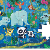 Puzzle Cherche et Trouve des tout-petits – Les animaux – 24 pièces AUZOU