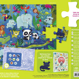 Puzzle Cherche et Trouve des tout-petits – Les animaux – 24 pièces AUZOU