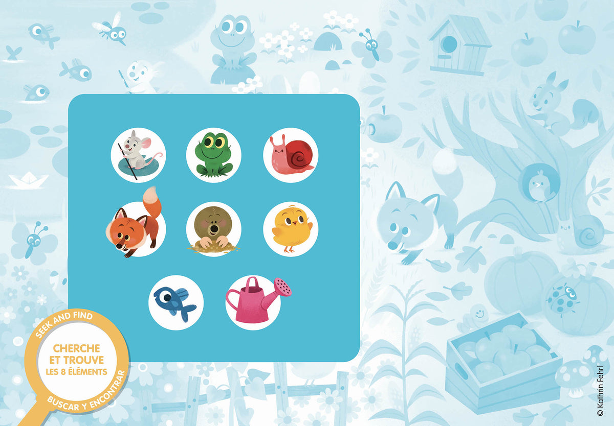 Puzzle Cherche et Trouve des tout-petits – Les couleurs – 24 pièces AUZOU