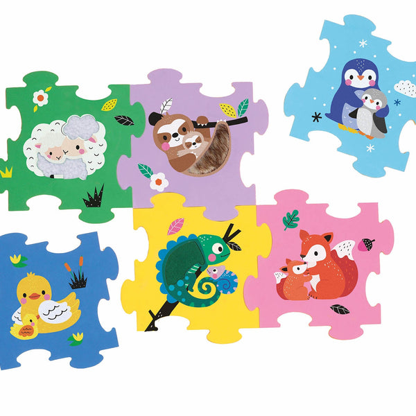 Puzzle en mousse bébé tactile AUZOU