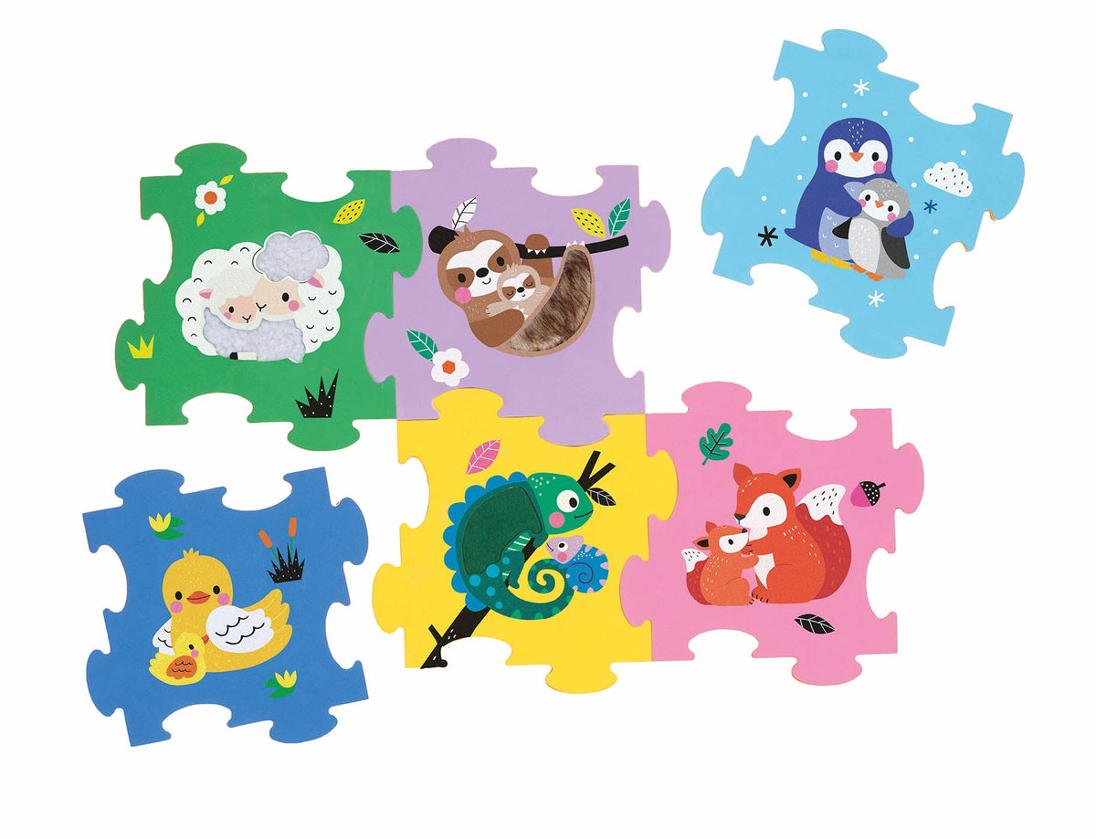 Puzzle en mousse bébé tactile AUZOU