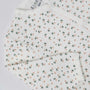 Pyjama bébé matelassé Petites Fleurs – 3 mois et 6 mois TROIS KILOS SEPT