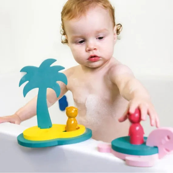 Puzzle friends l'ïle au trésor jouet de bain