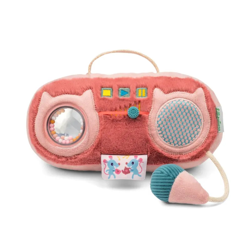 Radio sonore Jeanne le Chat – jouet musical bébé dès 9 mois liliputiens