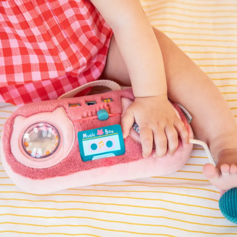 Radio sonore Jeanne le Chat – jouet musical bébé dès 9 mois liliputiens