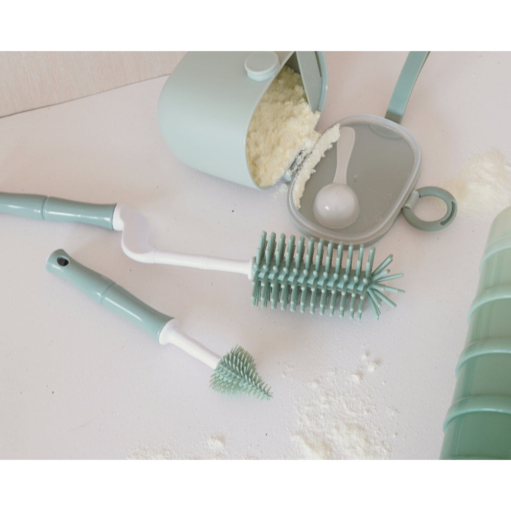 Set goupillons biberon sans BPA nettoyage quotidien