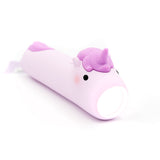 Lampe torche enfant licorne rechargeable USB-C. Lumière douce réglable idéale pour histoires du soir et aventures dès 3 ans.