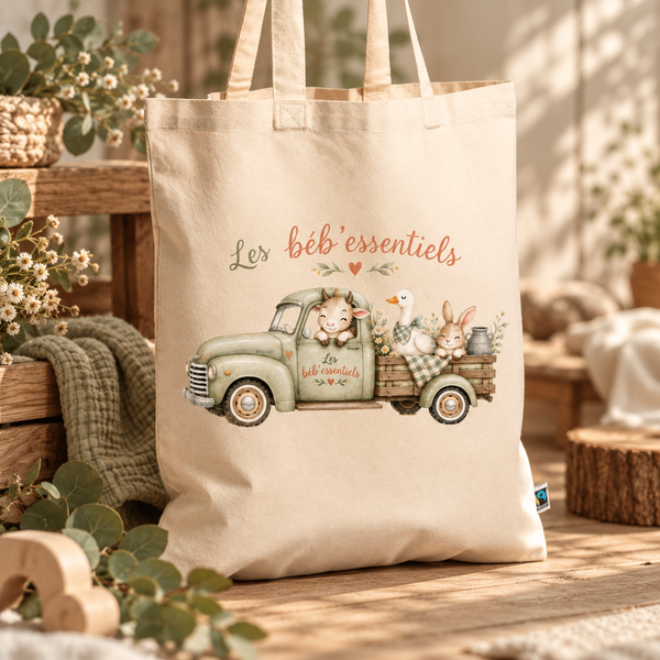 Tote bag Ferme Béb'essentiels GMLB