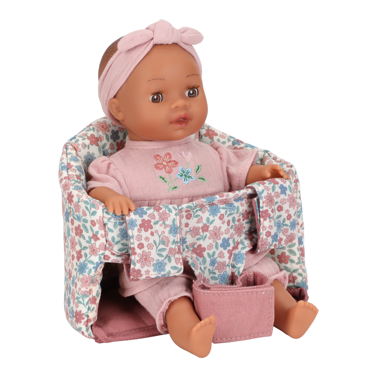 Siège de vélo pour poupée – Motif floral LITTLE DUTCH