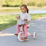 Siège de vélo pour poupée – Motif floral LITTLE DUTCH