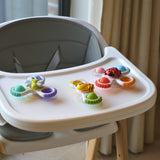 Jouets bébé ventouse sensoriels – Lot de 3 spinners BO JUNGLE