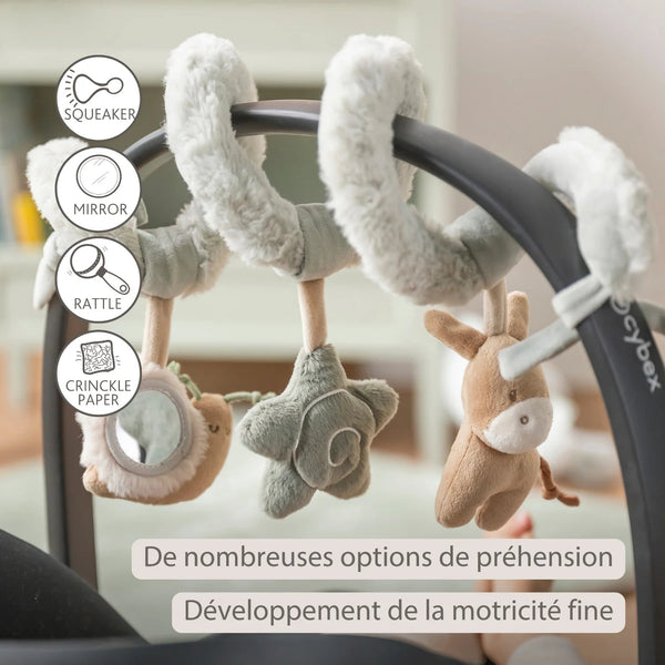 Spirale d’activités bébé LouLou – 18 cm – Nattou NATTOU